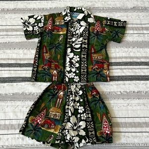 12month Hawaii short set